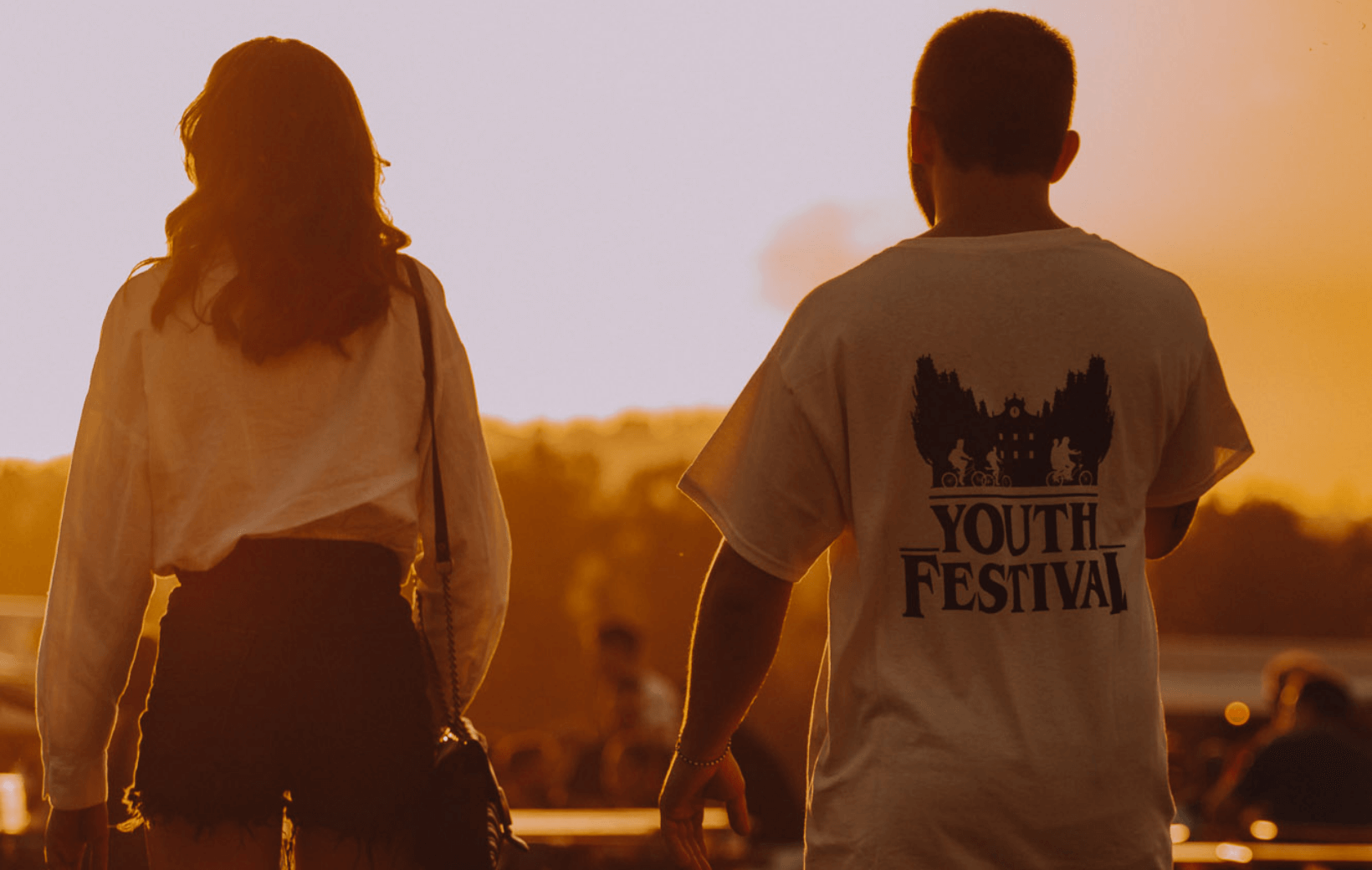 Foto scattata al tramonto allo Youth